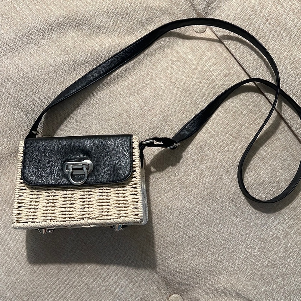 Woven Crossbody Bag